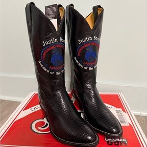 RARE PRCA Justin Boots